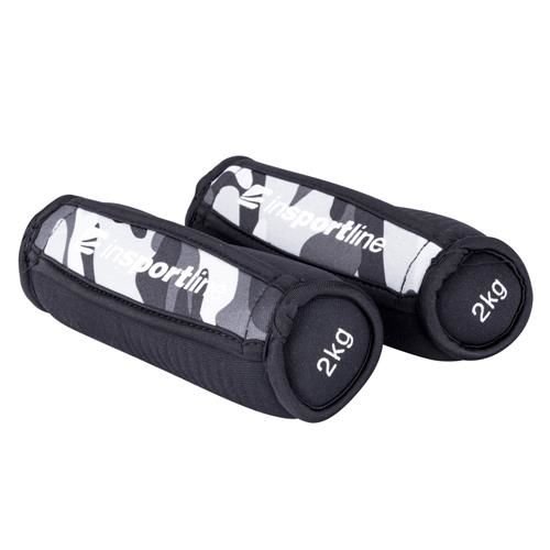 NEOPRENOWE JEDNORĘCZNE HANTLE INSPORTLINE CAMOBELLS 2X2 KG