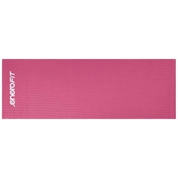 Mata do ćwiczeń fitness jogi 170x60x0,3cm różowa Eb fit