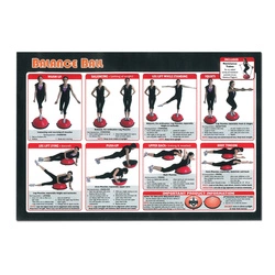 Piłka do balansowania HMS PREMIUM BSX PRO Czarna