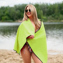 NCR11 green-black ręcznik z mikrofibry 140x70 cm NILS CAMP