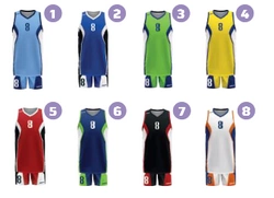 Komplet koszykarski VENTURE sublimowany