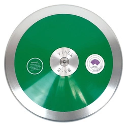 Dysk do rzutów wykonany ze stali i tworzywa – Legend Sport