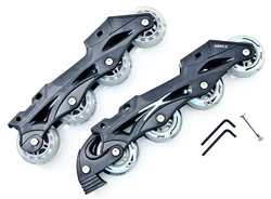 Łyżwy hokejowe 2w1 MAX POWER 33-36