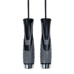 BODY SCULPTURE SKAKANKA SPEED Z OBCIĄŻNIKAMI 2 X 100G BK 256