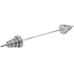 Zestaw hantli 55 kg w walizce CHROM 55KG HMS STC55