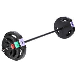 Zestaw sztang i sztangielek kompozyt HMS SGSP60 SET 62 KG