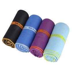 Ręcznik z mikrofibry NAR12 fioletowy 180x100 cm Nils Aqua