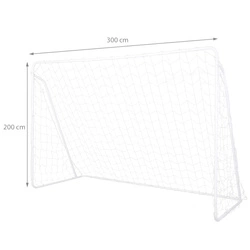 Bramka z siatką - stalowy stelaż 3m Nils NT8830