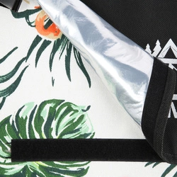 Koc piknikowy 220x200 PE ALU NC8008 liście NILS CAMP