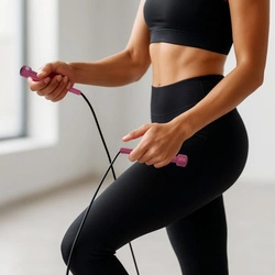 SKAKANKA SZYBKOŚCIOWA PVC 285CM RÓŻOWA ENERO FIT