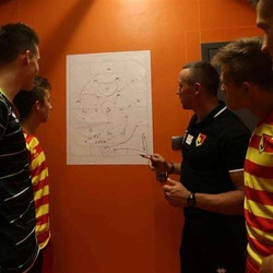 Tablica taktyczna do Piłki Nożnej folia - 25 boisk