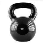 Kettlebell żeliwny pokryty winylem HMS KNV28 BLACK