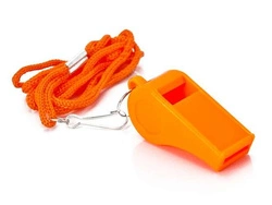 Gwizdek plastikowy Allright orange