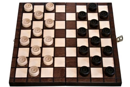 Filipek drewniane Warcaby