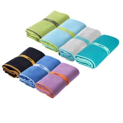 Ręcznik z mikrofibry NCR12 180x100 cm NILS CAMP d.blue-l.blue