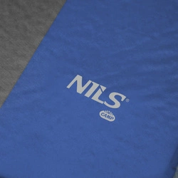 Mata samopompująca z poduszką NC4349 niebiesko-szara NILS CAMP