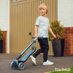 Hulajnoga 3-kołowa Globber Elite Deluxe 444-206 zielona