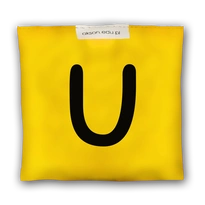 Woreczek gimnastyczny z literką U - szkolny Akson