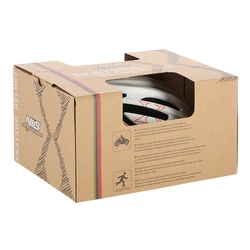 Kask Nils Extreme MTW24 biało-czerwony rozm. L (57-61 cm)