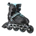 Łyżworolki Nils Extreme NA11002 czarno/niebieskie rozm. M (35-38)