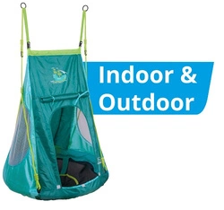Huśtawka gniazdo z namiotem Hudora Nest Swing Pirate 90 cm (72152)