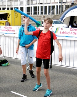 Oszczep piankowy dla dzieci do rzutów - Legend Sport