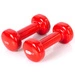 Hantle winylowe Profit czerwone 2x1kg DK 4102