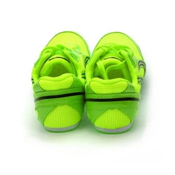 Zielone buty lekkoatletyczne z kolcami do biegów i skoków na bieżni Legend 37