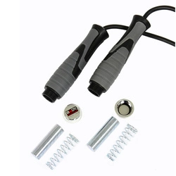 BODY SCULPTURE SKAKANKA SPEED Z OBCIĄŻNIKAMI 2 X 100G BK 256