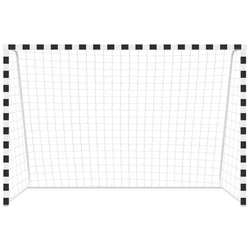 BRAMKA DO PIŁKI NOŻNEJ Z SIATKĄ 300x200x100CM ENERO