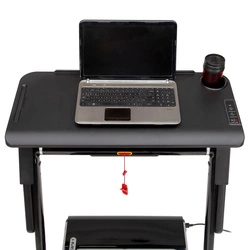 Bieżnia elektryczna z biurkiem LOOP12 (2 CZĘŚCI) HMS Multi czarny