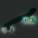 Deskorolka fiszka SMJ sport BS-2206PL Mint LED