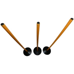 Tyczka treningowa 120 cm z podstawą gumową 0,7 kg - Legend Sport