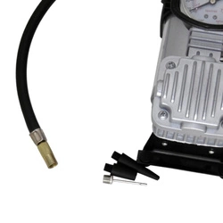 Kompresor jednocylindrowy elektryczny z manometrem - Legend Sport