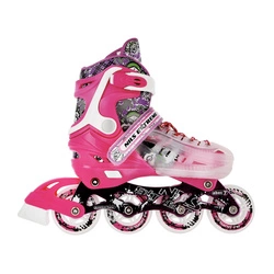 Łyżworolki Nils Extreme NH18122 4w1 Różowy Rozm. L(39-43)