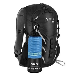 Ręcznik z mikrofibry NCR12 180x100 cm NILS CAMP d.blue-l.blue