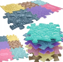 Maty ortopedyczne - mata podłogowa sensoryczna zestaw 6 elem. Baby Set