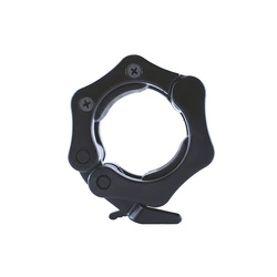 Gryf olimpijski 183 CM HMS z zaciskami Lock Jaw Black GO320