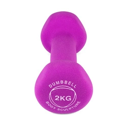 BODY SCULPTURE HANTEL Z PVC BW 513 2 KG