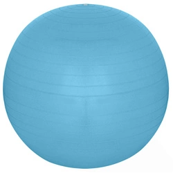 PIŁKA DO ĆWICZEŃ FITNESS 65CM ANTIBURST NIEBIESKA XQMAX
