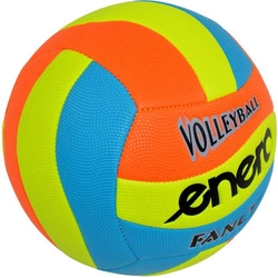 PIŁKA SIATKOWA PLAŻOWA FANCY ENERO NIEBIESKI ŻÓŁTY POMARAŃCZOWY
