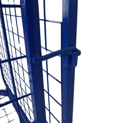 Wózek na piłki z profilu metalowego i kratownicy – Legend Sport