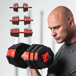 Sztangielki sztanga kompozyt SGC40 (2 części) 40 kg HMS