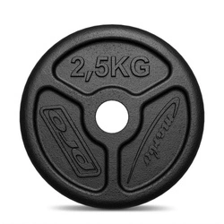 Obciążenie żeliwne 2,5 kg SLIM MW-O2,5-slim - Marbo Sport