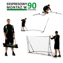 Bramka do piłki nożnej Quick Play Kickster Academy 3 x 2m