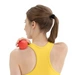 Piłka do masażu Lacrosse Massage Ball czerwona 4fizjo 