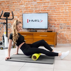 Mata fitness klubowa z otworami MFK01 gray-black HMS PREMIUM