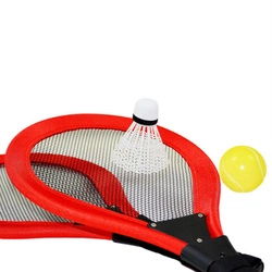 ZESTAW 2 RAKIETY LOTKA PIŁKA DO TENISA BADMINTONA ENERO TOYS