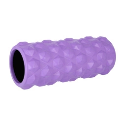 Wałek fitness / roller HMS FS107 31,5 cm purple