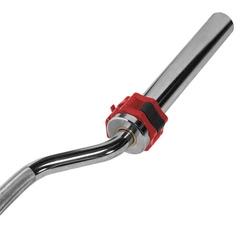 Gryf olimpijski łamany z zaciskami Lock Jaw HMS Premium GOL320 220 CM Black